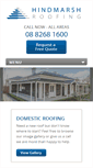 Mobile Screenshot of hindmarshroofing.com.au